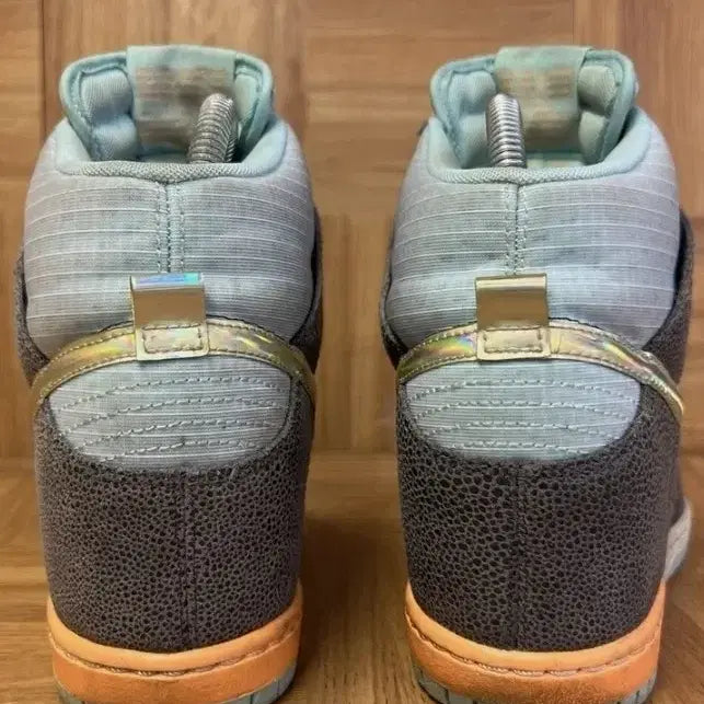 [BUNJANG] Nike Dunk High Grey/Blue Women's / 나이키 덩크 하이 회색/하늘색 여성용