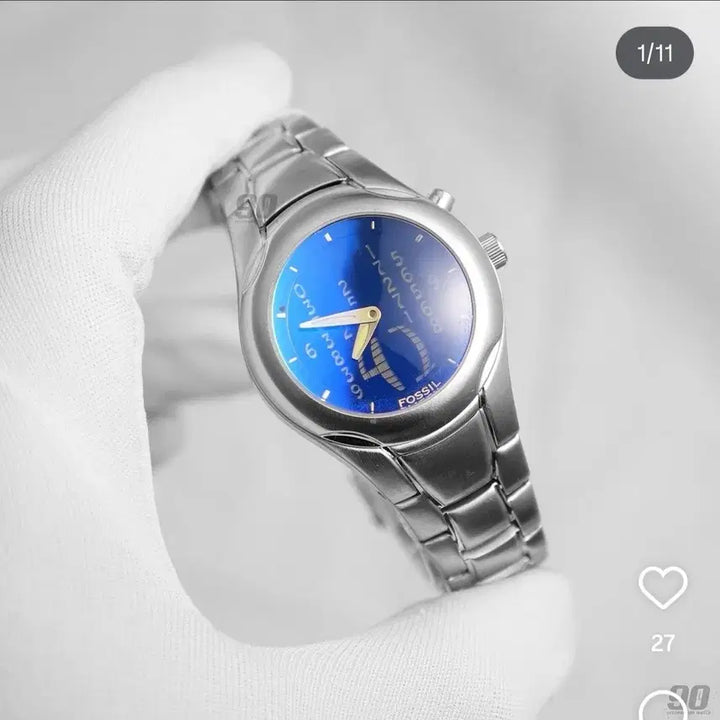 [BUNJANG] Fossil Big Tic Matrix Watch / 파슬 빅틱 fossil Big Tic Matrix 시계 정상작동