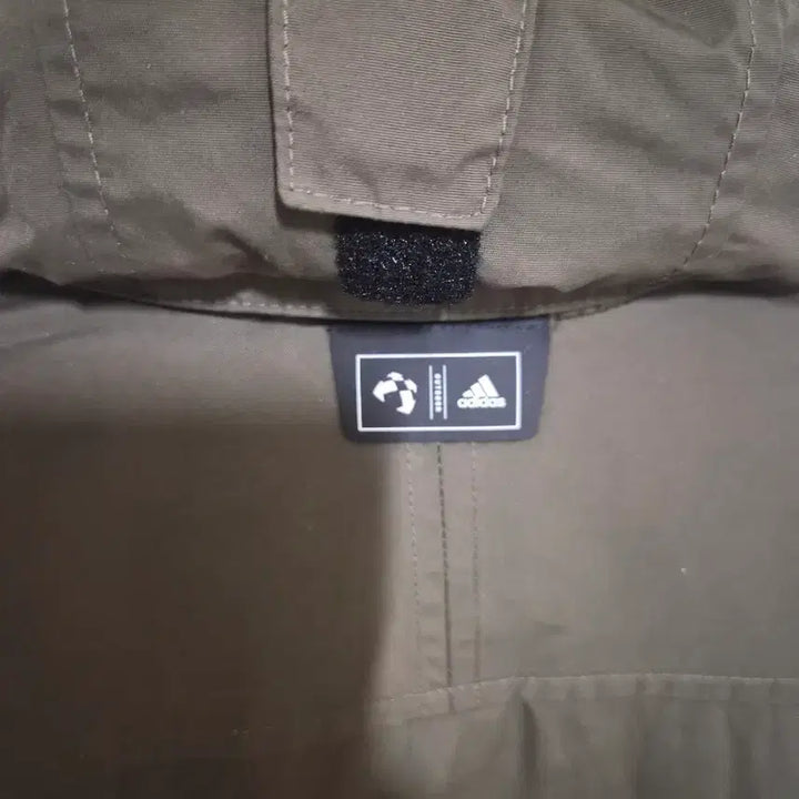 [BUNJANG] Adidas Spring Autumn Fleece Lined Windbreaker Jacket / 아디다스 춘추동 기모 폴리 바람막이 100 105 낚시 밀리터리 노스페