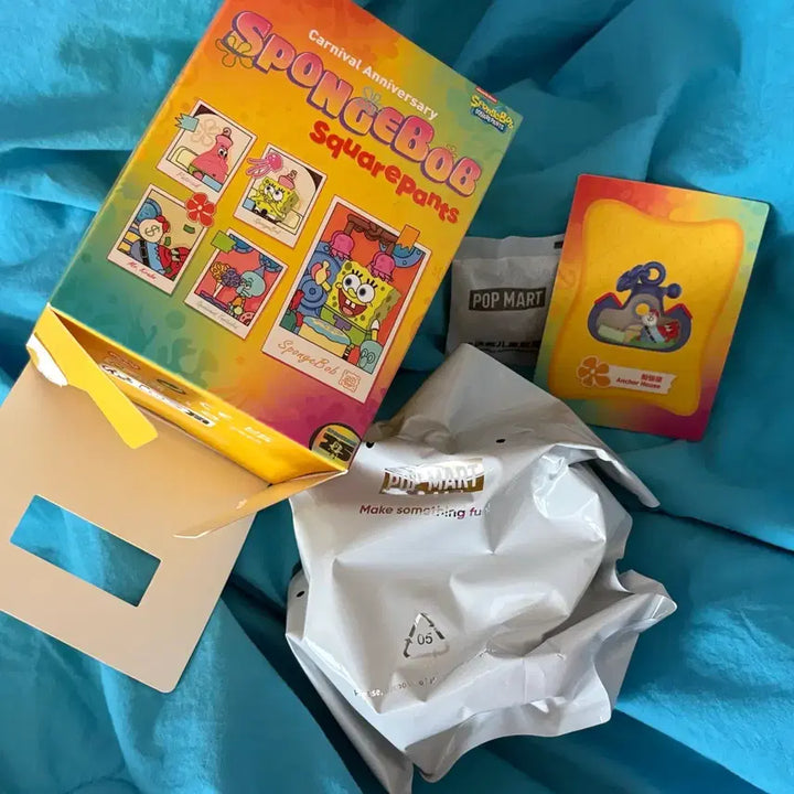 [BUNJANG] POP MART Spongebob Carnival Anniversary Series Mr. Krabs Figure / 네모바지 팝마트 스폰지밥 카니발 애니버서리 시리즈_집게사장