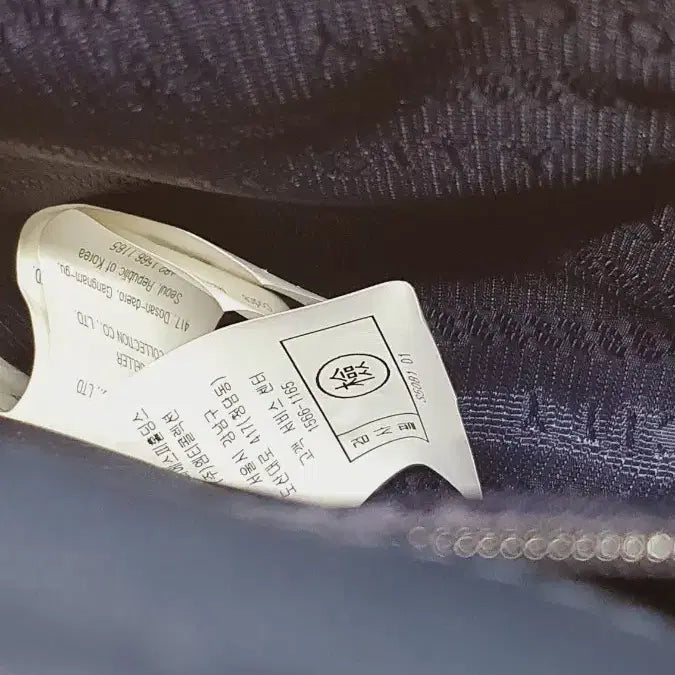 [BUNJANG] Metrocity Italian Leather Clutch Bag (Navy) / 메트로시티 이탈리안 양가죽 클러치백, 남색