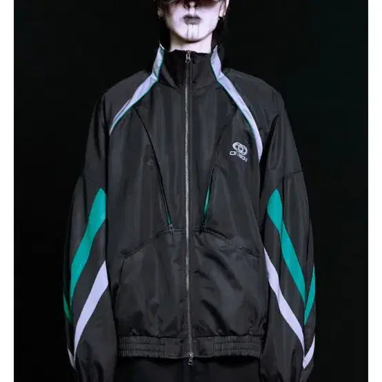 [BUNJANG] CSC/CIVISION Black Track Jacket (Size 2) / 팜)) CSC/CIVISION 블랙 트랙 자켓 2사이즈