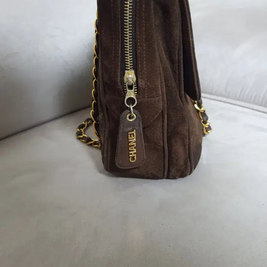 [BUNJANG] Chanel Big CC Suede Camera Bag / 샤넬 빅CC 스웨이드 카메라백