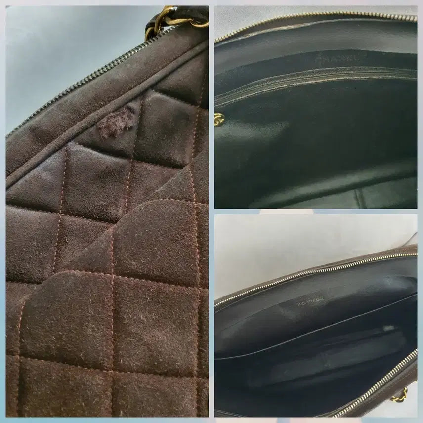 [BUNJANG] Chanel Big CC Suede Camera Bag / 샤넬 빅CC 스웨이드 카메라백