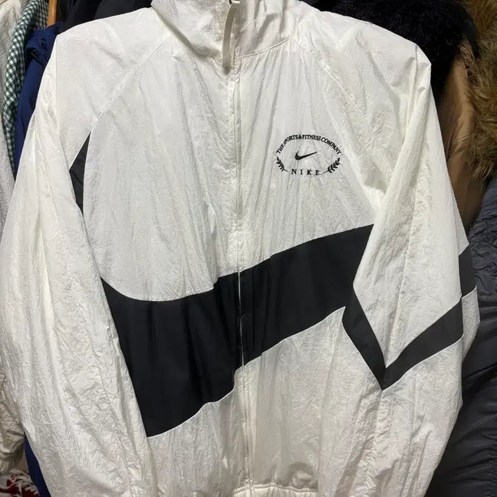 [BUNJANG] Nike Big Swoosh Windbreaker Set XL / 나이키 빅스우시 바람막이 상하의 각 XL