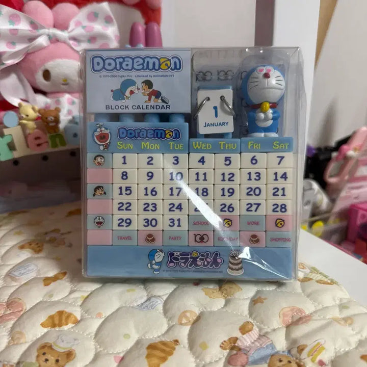 [BUNJANG] Doraemon Perpetual Calendar / 도라에몽 만년달력