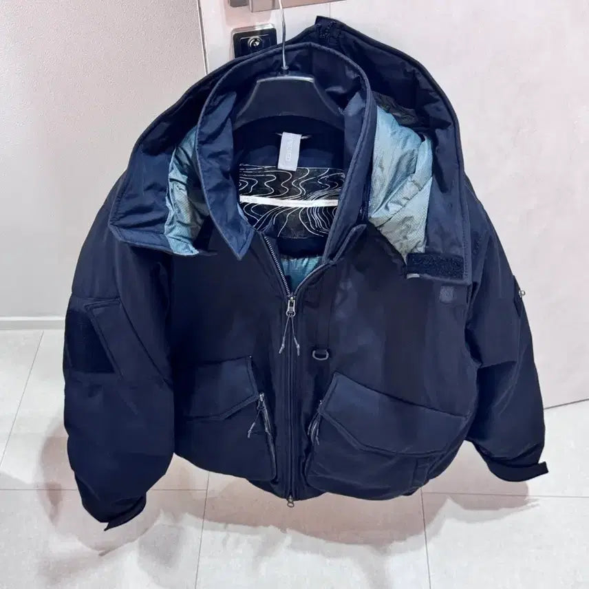 [BUNJANG] 100 Series MK3 Hybrid Down Bomber Jacket / 100) 시리즈 언어펙티드 MK3 HYBRID DOWN BOMBER 패딩