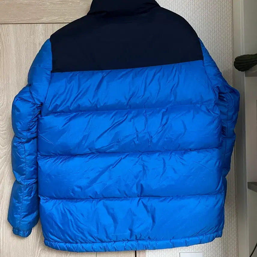 [BUNJANG] Adidas Blue Nuptse Down Padded Jacket (Size 90) / 아디다스 블루 눕시 다운 패딩 90
