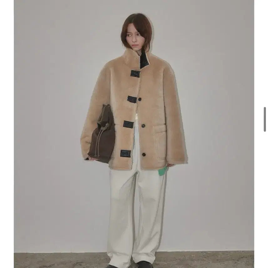 [BUNJANG] W.Y.E Sand Leather Reversible Jacket / 와이 이 Sand Leather jacket