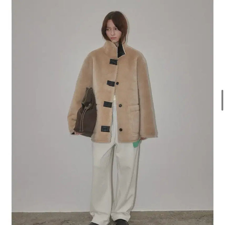 [BUNJANG] W.Y.E Sand Leather Reversible Jacket / 와이 이 Sand Leather jacket