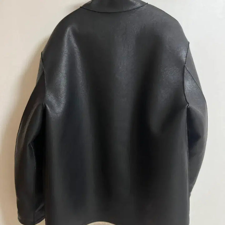 [BUNJANG] W.Y.E Sand Leather Reversible Jacket / 와이 이 Sand Leather jacket