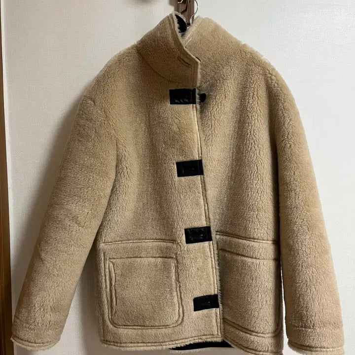 [BUNJANG] W.Y.E Sand Leather Reversible Jacket / 와이 이 Sand Leather jacket