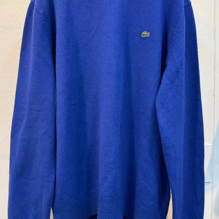 [BUNJANG] Lacoste Blue Knit / 라코스테 모100  블루 니트