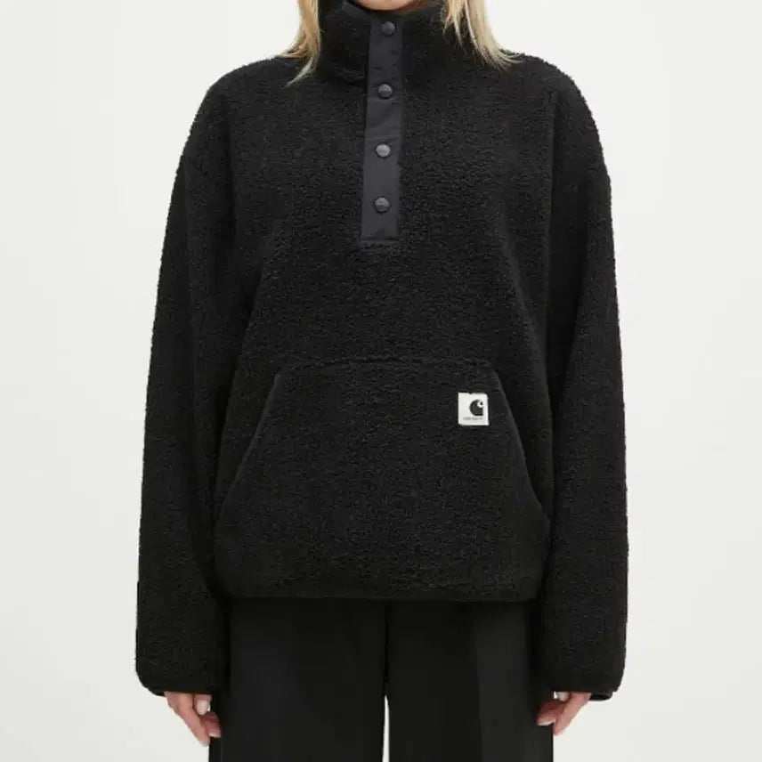 [BUNJANG] Carhartt High Neck Half-Zip Fleece / 칼하트 하이넥 반집업 후리스