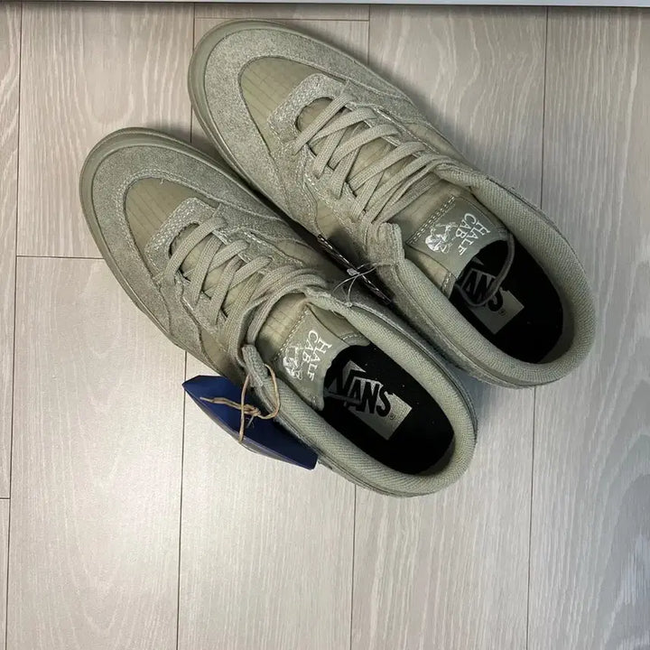 [BUNJANG] Vans Half Cab Reissue 33 Khaki Beige Sneakers / 반스 프리미엄 하프캡 리이슈 33 카키 베이지 VN000CXJEL7
