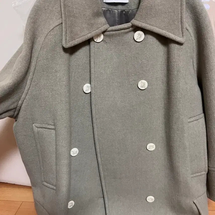 [BUNJANG] ahwe Cashmere Blend Raglan Half Coat / ahwe 래글런 하프 코트(캐시미어 혼방)