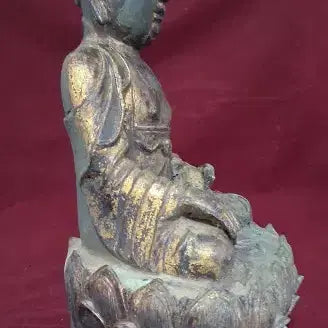 [BUNJANG] Joseon Dynasty Gilt-bronze Buddha Statue / 감정서가 있는 조선 시대 금동불상