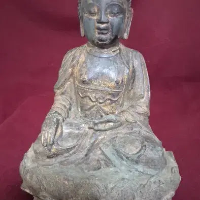 [BUNJANG] Joseon Dynasty Gilt-bronze Buddha Statue / 감정서가 있는 조선 시대 금동불상