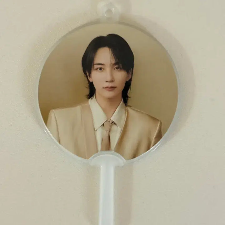 [BUNJANG] Seventeen Jeonghan Light Here Concert Lucky Draw Mini Uchiwa Keyring / 세븐틴 라잇히어 고양콘 럭드 미니우치와 피켓 키링 정한
