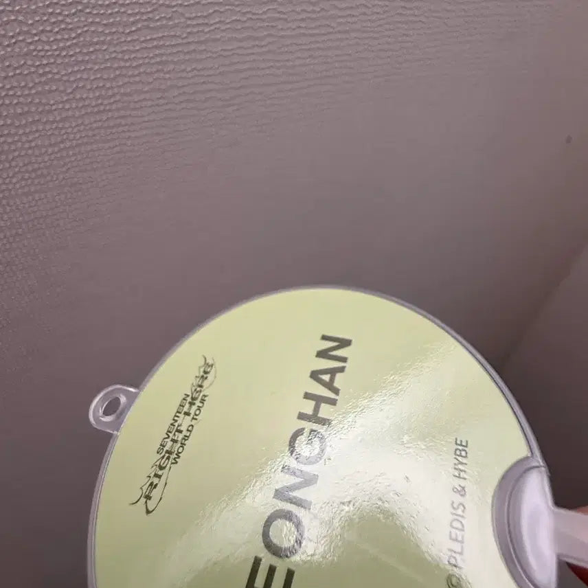 [BUNJANG] Seventeen Jeonghan Light Here Concert Lucky Draw Mini Uchiwa Keyring / 세븐틴 라잇히어 고양콘 럭드 미니우치와 피켓 키링 정한