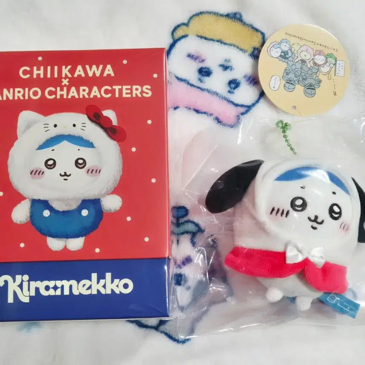 [BUNJANG] Chiikawa Sanrio Kirameco Bundle Set / 치이카와 산리오 재판 키라메코 하치와레 헬로키티 포챠코 일괄 양도