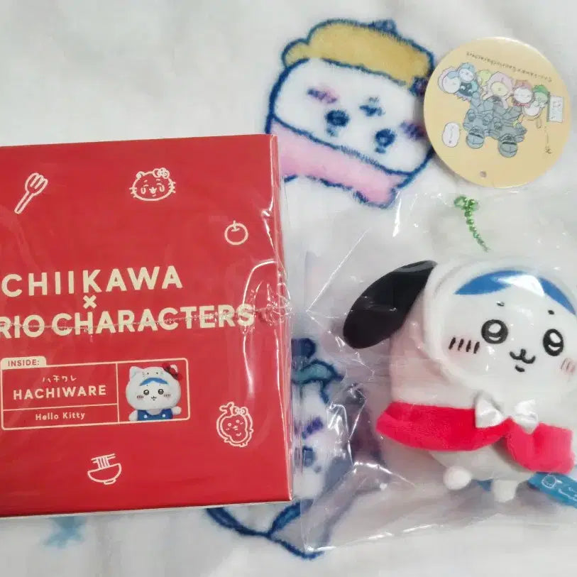 [BUNJANG] Chiikawa Sanrio Kirameco Bundle Set / 치이카와 산리오 재판 키라메코 하치와레 헬로키티 포챠코 일괄 양도