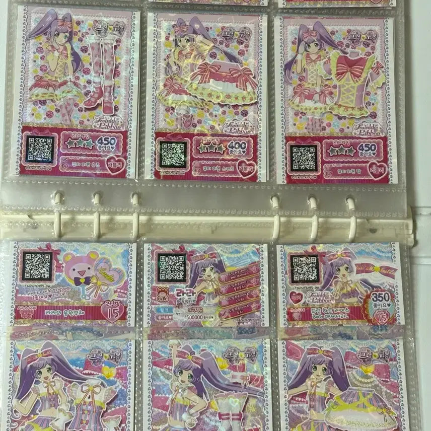 [BUNJANG] PriPara Lala Binder Bundle Set / 프리파라 일괄 바인더 일괄 (라라)