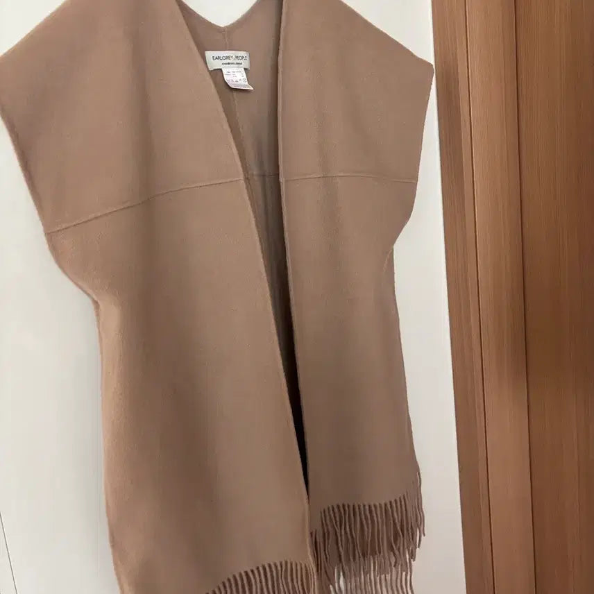 [BUNJANG] Handmade Wool Cape Coat / 얼그레이피플 울90 수술 핸드메이드 숄코트 케이프 하객룩 출근룩 판쵸판초