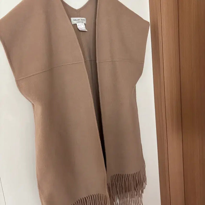 [BUNJANG] Handmade Wool Cape Coat / 얼그레이피플 울90 수술 핸드메이드 숄코트 케이프 하객룩 출근룩 판쵸판초