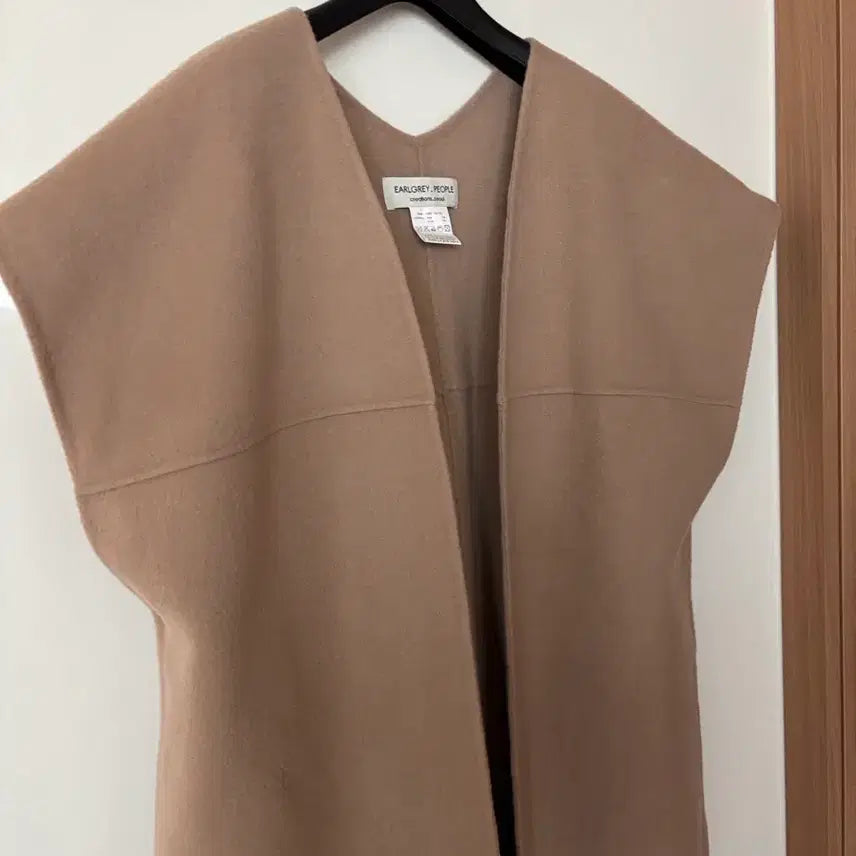 [BUNJANG] Handmade Wool Cape Coat / 얼그레이피플 울90 수술 핸드메이드 숄코트 케이프 하객룩 출근룩 판쵸판초