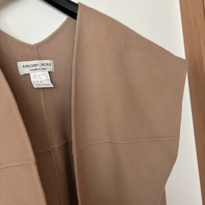 [BUNJANG] Handmade Wool Cape Coat / 얼그레이피플 울90 수술 핸드메이드 숄코트 케이프 하객룩 출근룩 판쵸판초