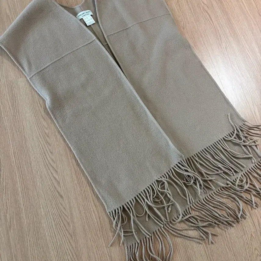 [BUNJANG] Handmade Wool Cape Coat / 얼그레이피플 울90 수술 핸드메이드 숄코트 케이프 하객룩 출근룩 판쵸판초