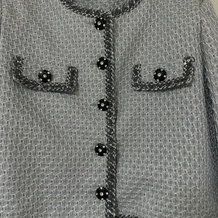 [BUNJANG] Oblique Tweed Gray / 바이씨니 제작 오블리크트위드 그레이