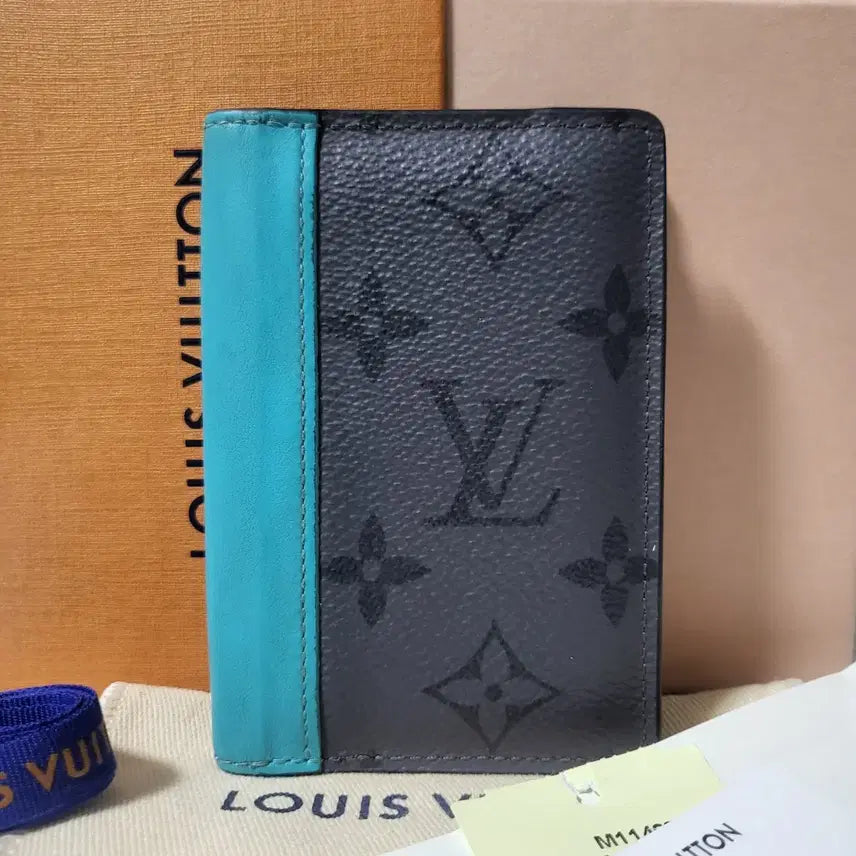 [BUNJANG] Louis Vuitton Macassar Eclipse Reverse Organizer Card Wallet / [풀구성] 루이비통 마카사르 이클립스 리버스 오거나이저 카드지갑