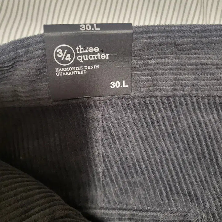 [BUNJANG] Three Quarter Corduroy Pants / 쓰리쿼터 리얼 골덴바지