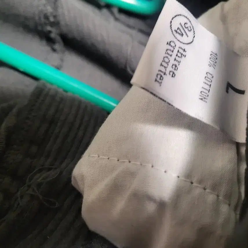 [BUNJANG] Three Quarter Corduroy Pants / 쓰리쿼터 리얼 골덴바지