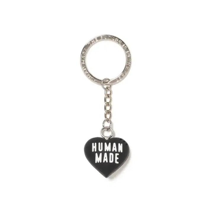 [BUNJANG] Human Made Heart Rubber Keyring Black / 미개봉 휴먼메이드 하트 러버 키링 블랙 하트키링