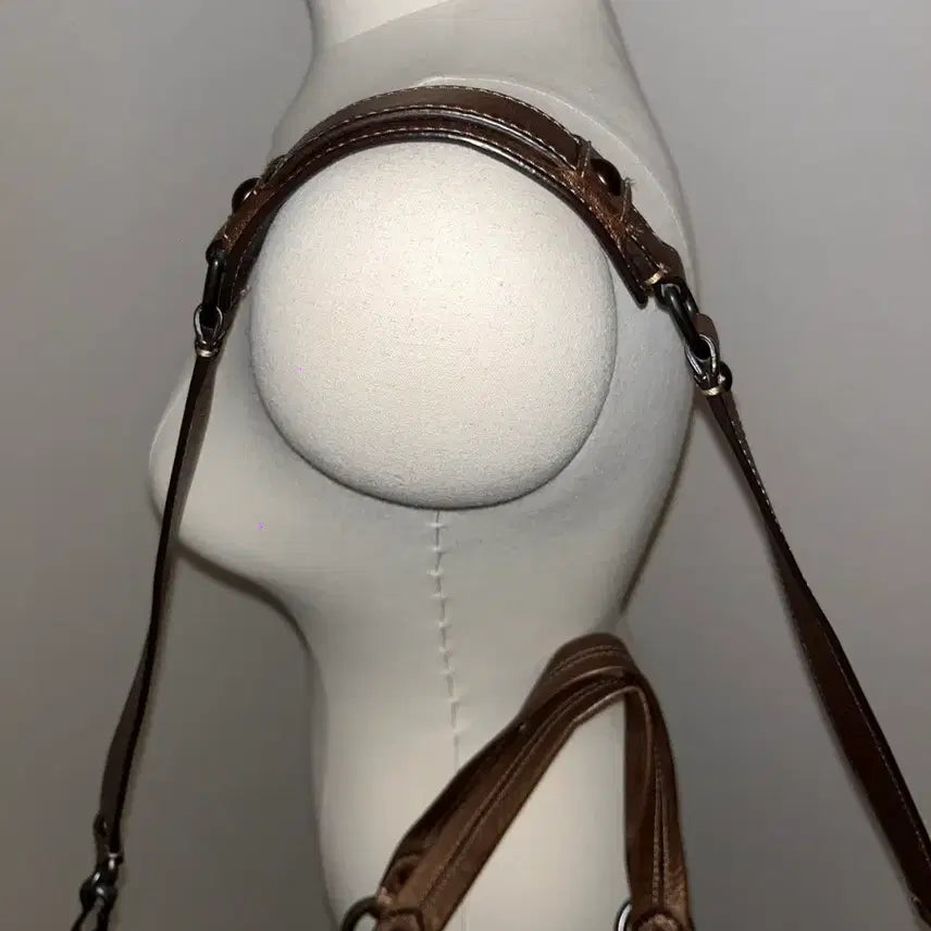 [BUNJANG] Coach Gold Basic Shoulder Bag / Coach Gold basic shoulder bag