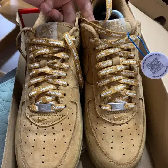 [BUNJANG] Nike x Supreme 된장 Force Sneakers / [290]나이키x슈프림된장포스