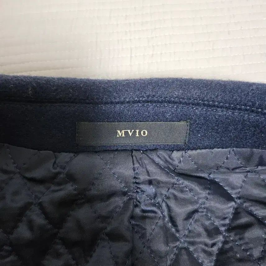 [BUNJANG] Mvio Navy Wool Coat / 엠비오 모직 코트 네이비