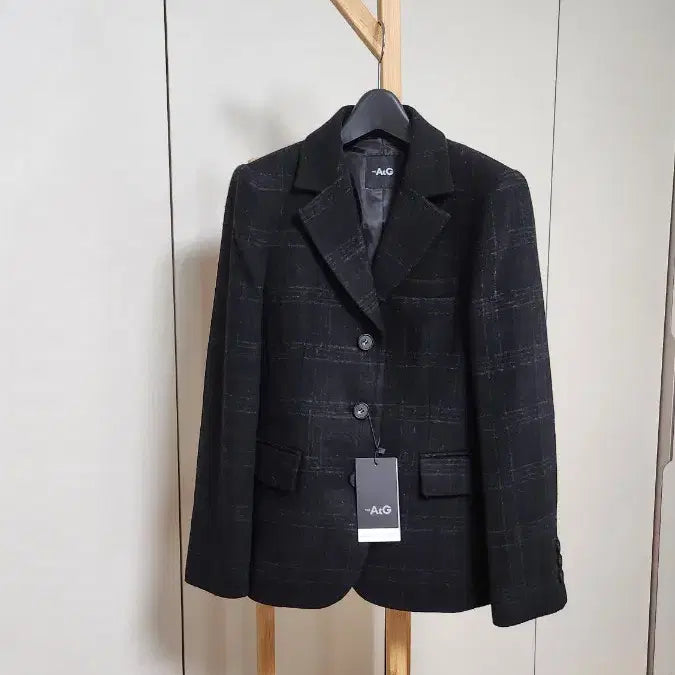 [BUNJANG] The Edge Check Jacket Women's 55 / 더 엣지 체크 자켓 여성 55ㅡ새상품