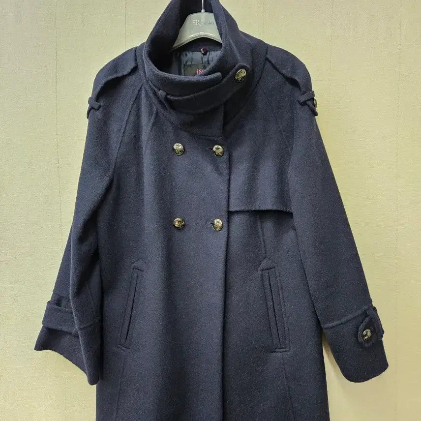 [BUNJANG] SOUP Angora Wool Double Coat / SOUP  핸드메이드   앙고라울 더블코트 55~66