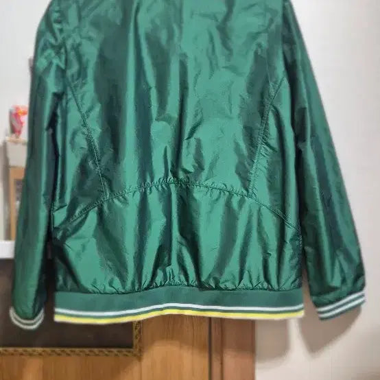 [BUNJANG] Crocodile Green Windbreaker Jacket (95) / 그린 바람막이 점퍼 크로커다일 95사이즈