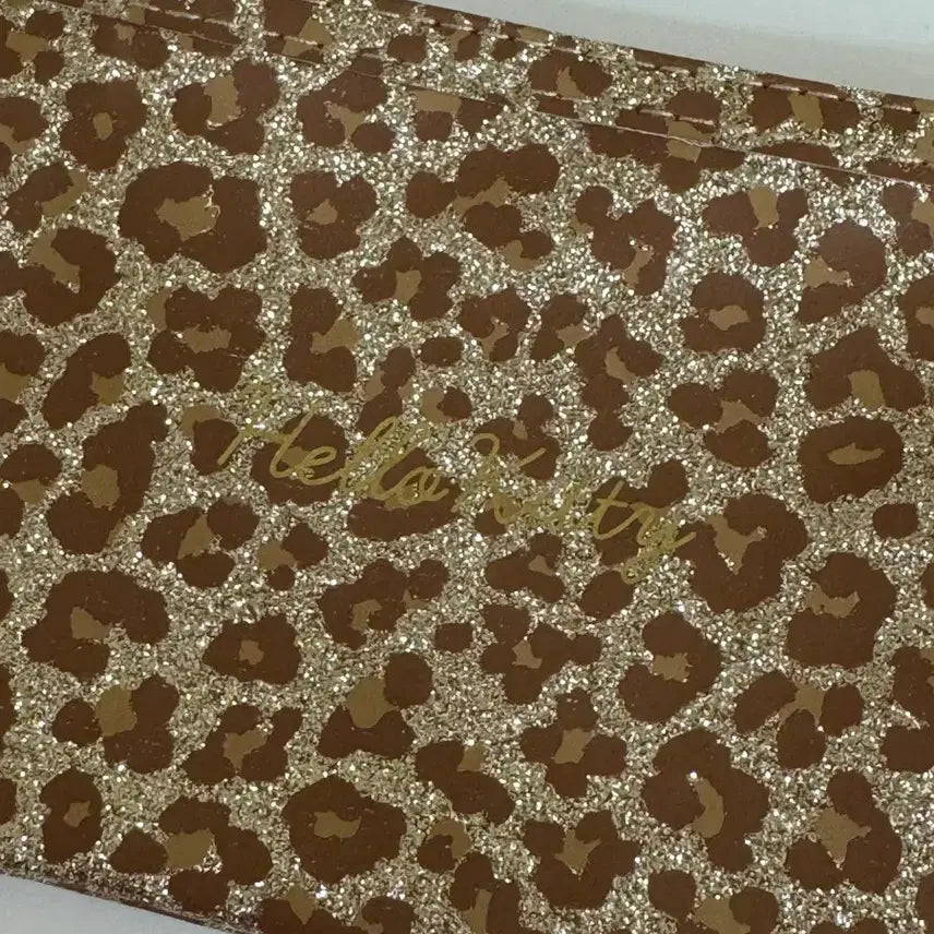 [BUNJANG] Hello Kitty Leopard Heart Keyring Pouch / 헬로키티 레오파드 하트 키링 파우치