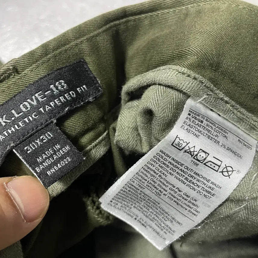 [BUNJANG] Banana Republic Chino Tapered Pants / 바나나 리퍼블릭 면 바지 치노 팬츠