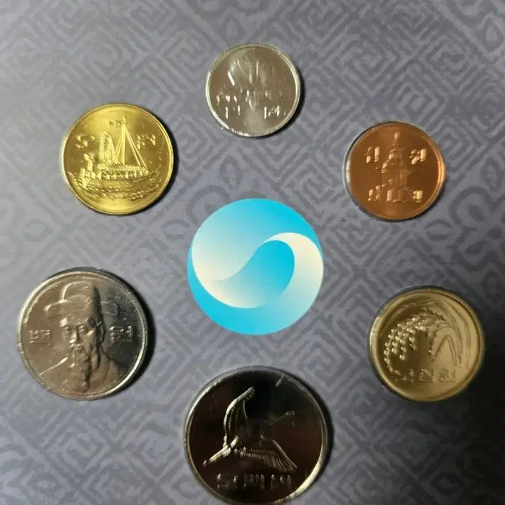 [BUNJANG] 2010 South Korea Official Mint 6-Coin Set / 2010년 한국의 주화 정식민트 6종 세트(겉 케이스 없음)
