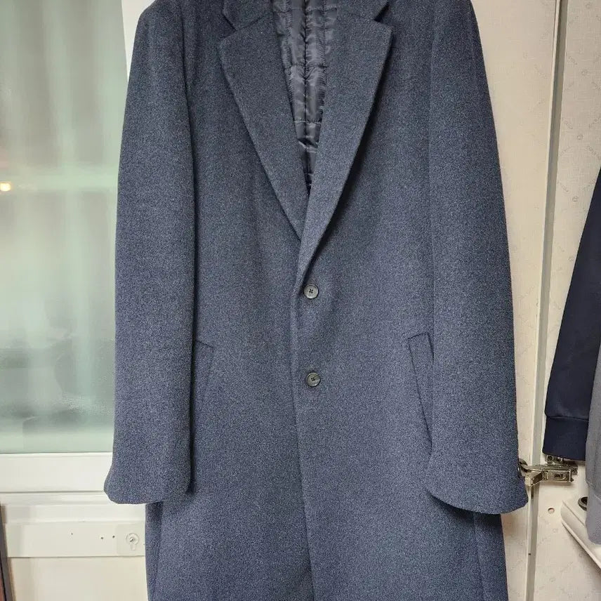 [BUNJANG] L'UOMO Tailoring Premium Label Coat / 워모(L'UOMO) 테일러링 프리미엄 라벨 코트