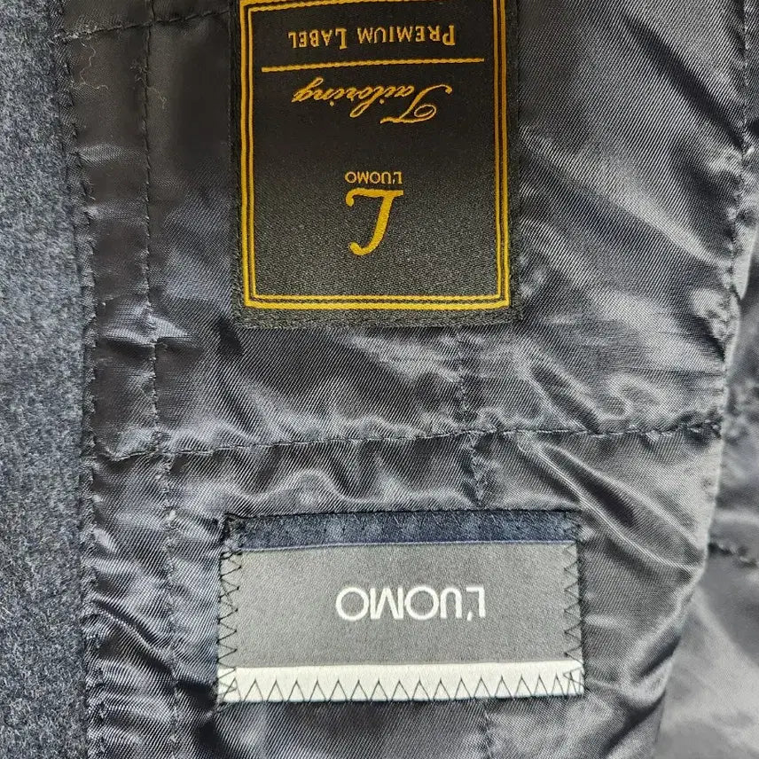 [BUNJANG] L'UOMO Tailoring Premium Label Coat / 워모(L'UOMO) 테일러링 프리미엄 라벨 코트