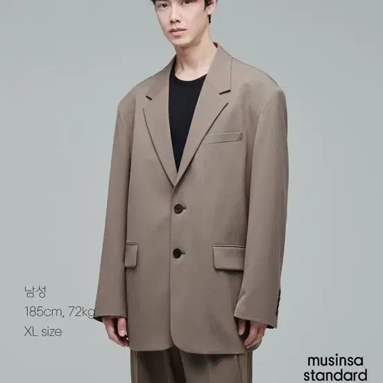 [BUNJANG] Musinsa Standard Oversized Blazer / 무신사 스탠다드 오버사이즈 블레이저