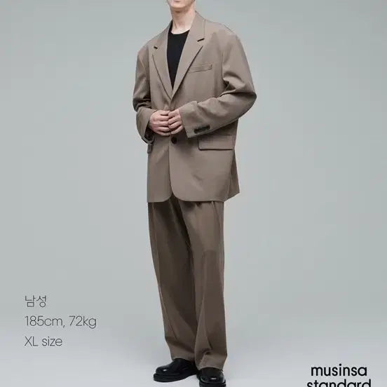 [BUNJANG] Musinsa Standard Oversized Blazer / 무신사 스탠다드 오버사이즈 블레이저
